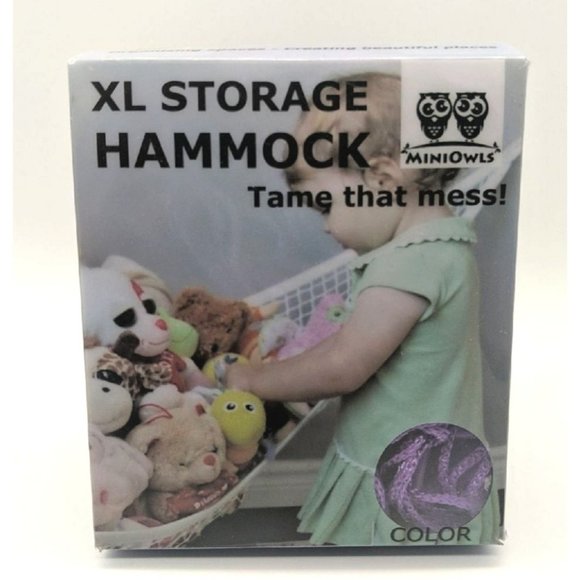 MiniOwls XL Storage Hammock Stuffed Toys - Picture 1 of 2